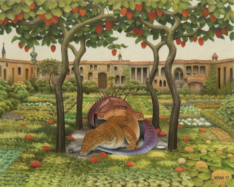 Illustration for article titled The Surreal Paintings that Inspired Harlan Ellison